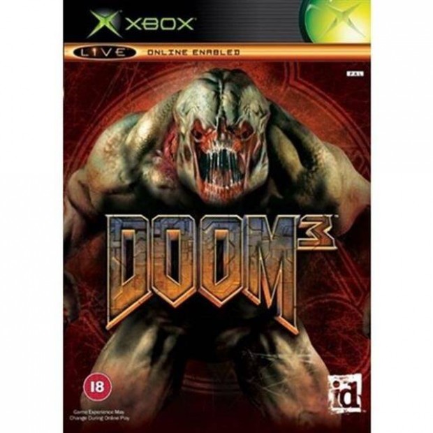 Eredeti Xbox Classic jtk Doom 3 (18)