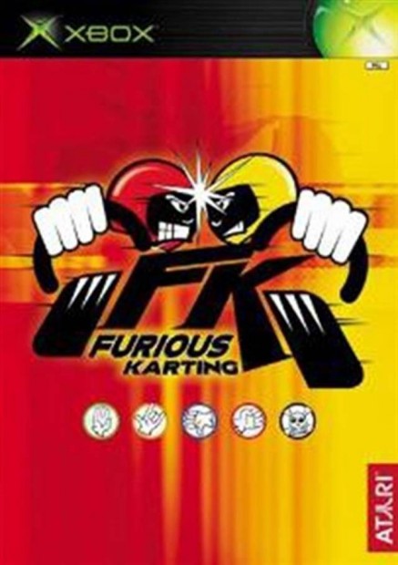 Eredeti Xbox Classic jtk Furious Karting