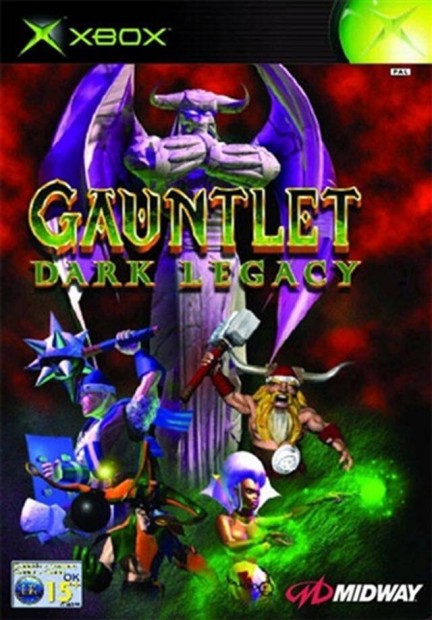 Eredeti Xbox Classic jtk Gauntlet Dark Legacy