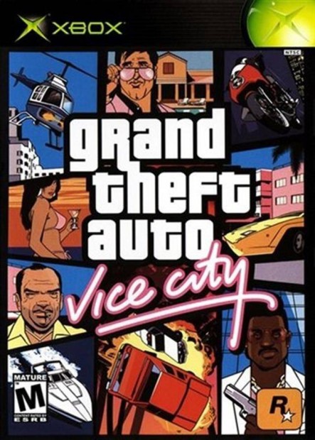 Eredeti Xbox Classic jtk Grand Theft Auto - Vice City