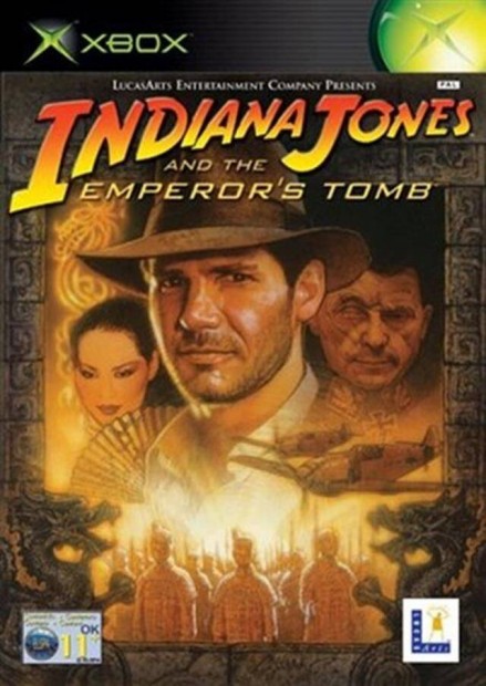 Eredeti Xbox Classic jtk Indiana Jones And The Emperors Tomb