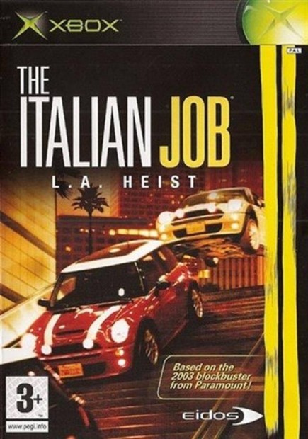 Eredeti Xbox Classic jtk Italian Job, The - L.A Heist