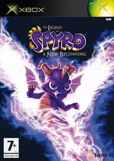 Eredeti Xbox Classic jtk Legend of Spyro - A New Beginning