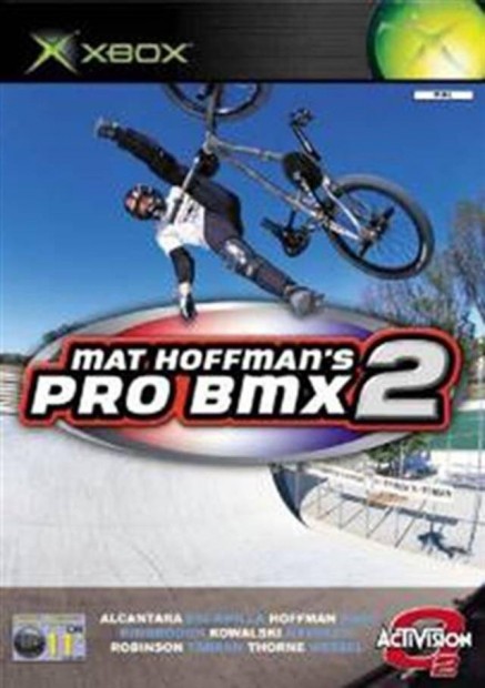 Eredeti Xbox Classic jtk Matt Hoffman Pro BMX 2