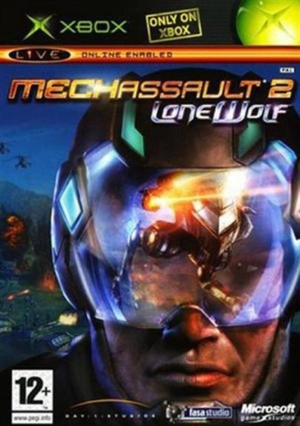 Eredeti Xbox Classic jtk Mechassault 2 - Lone Wolf