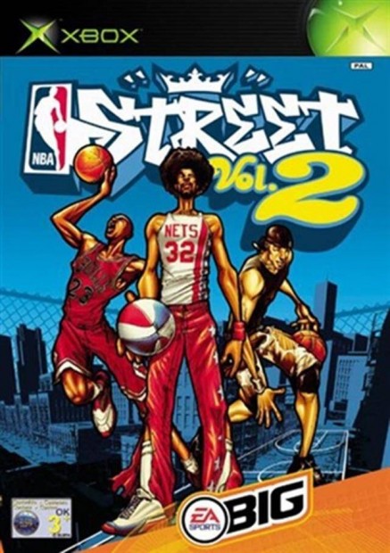 Eredeti Xbox Classic jtk NBA Street Vol 2