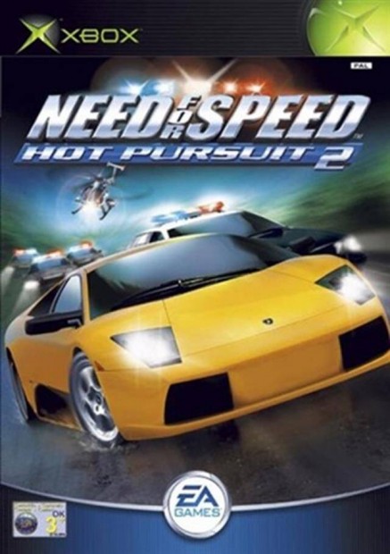 Eredeti Xbox Classic jtk Need For Speed Hot Pursuit II