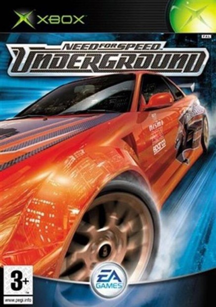 Eredeti Xbox Classic jtk Need For Speed Underground