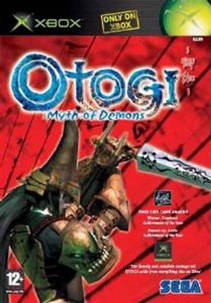 Eredeti Xbox Classic jtk Otogi Myth Of Demons, wmanual