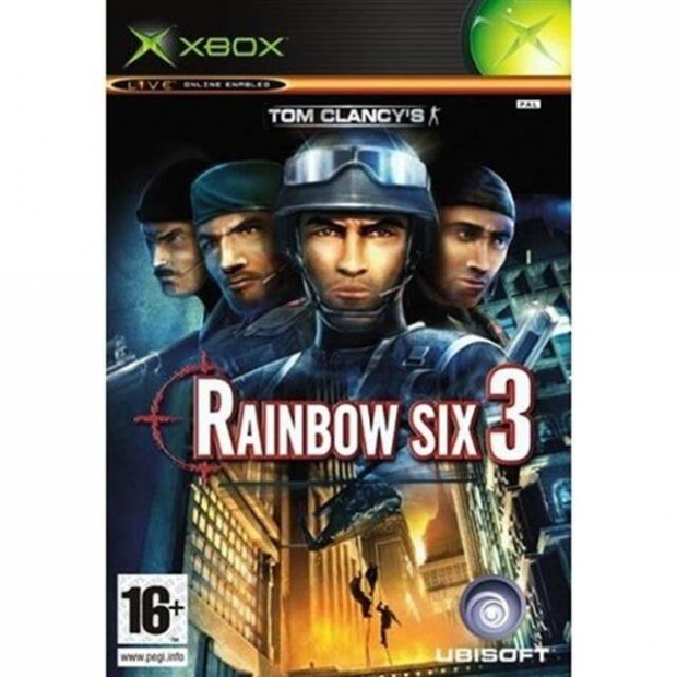 Eredeti Xbox Classic jtk Rainbow Six 3
