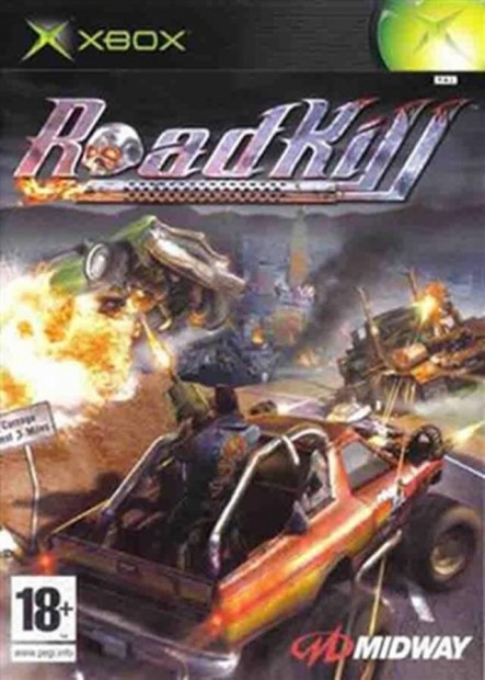 Eredeti Xbox Classic jtk Road Kill