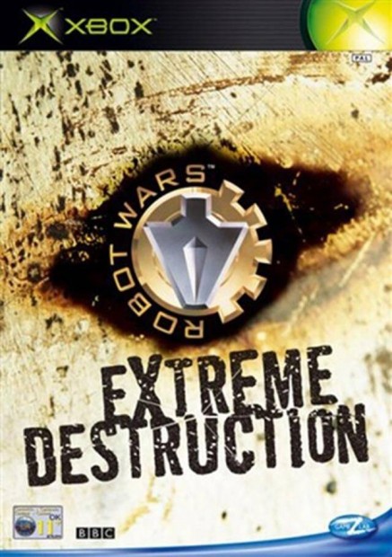 Eredeti Xbox Classic jtk Robot Wars Extreme Destruction