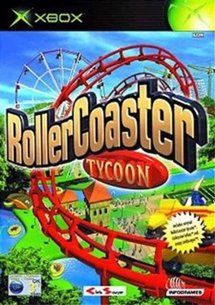 Eredeti Xbox Classic jtk Rollercoaster Tycoon