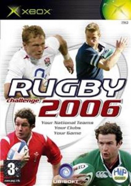 Eredeti Xbox Classic jtk Rugby Challenge 2006