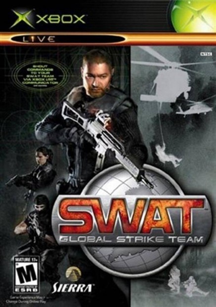 Eredeti Xbox Classic jtk SWAT - Global Strike Team