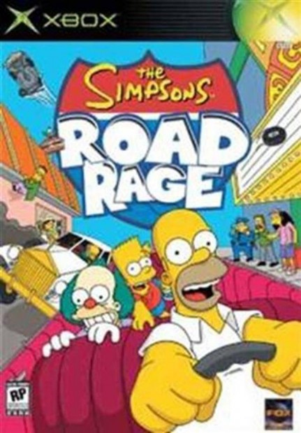 Eredeti Xbox Classic jtk Simpsons Road Rage