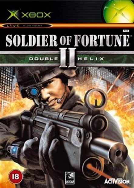 Eredeti Xbox Classic jtk Soldier of Fortune 2 - Double Helix