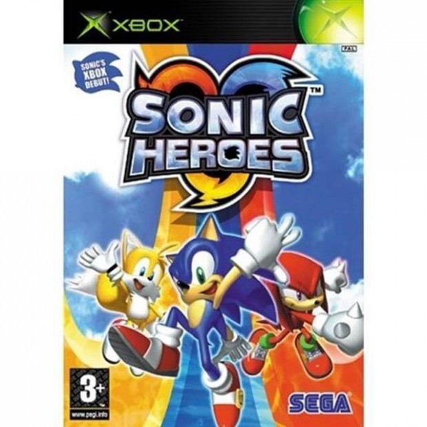 Eredeti Xbox Classic jtk Sonic Heroes