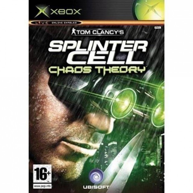 Eredeti Xbox Classic jtk Splinter Cell - Chaos Theory