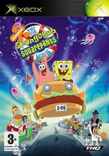 Eredeti Xbox Classic jtk Spongebob Squarepants - The Movie