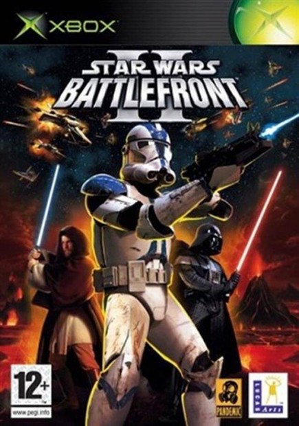 Eredeti Xbox Classic jtk Star Wars Battlefront II (2)