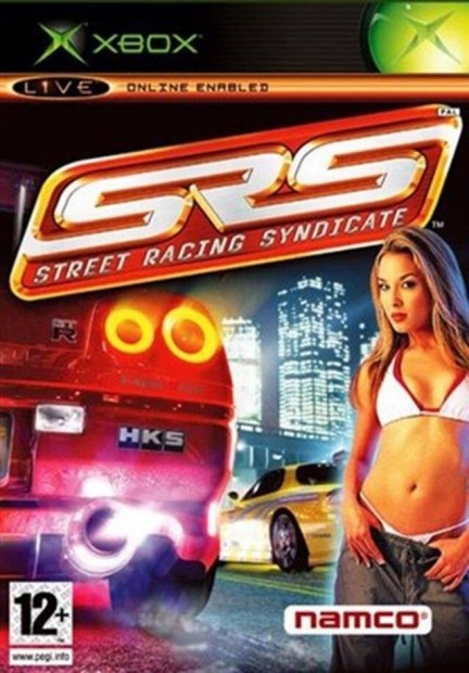 Eredeti Xbox Classic jtk Street Racing Syndicate