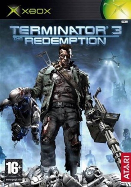Eredeti Xbox Classic jtk Terminator 3 - Redemption