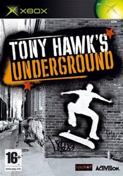 Eredeti Xbox Classic jtk Tony Hawks Underground