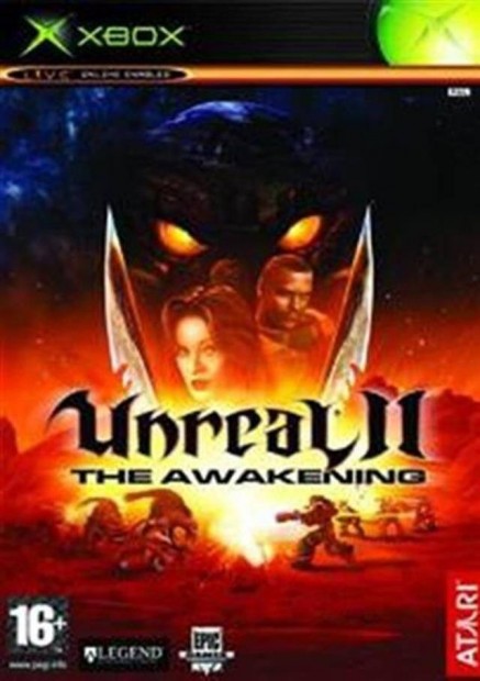 Eredeti Xbox Classic jtk Unreal 2, The Awakening