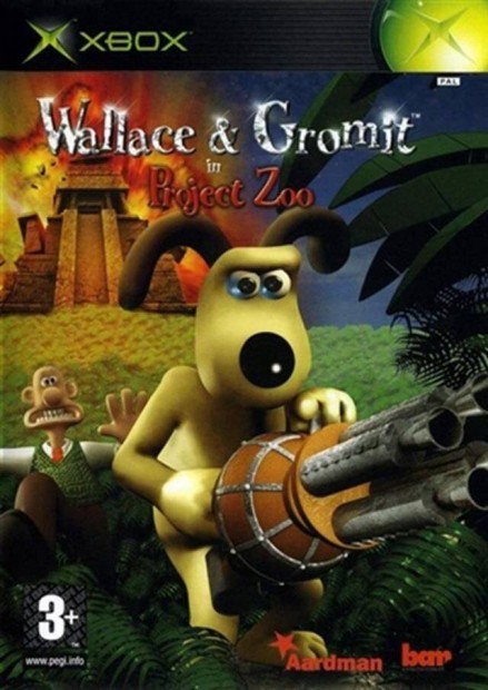 Eredeti Xbox Classic jtk Wallace & Gromit - Project Zoo
