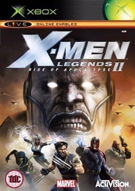 Eredeti Xbox Classic jtk X-Men Legends II (2) Rise Of Apocalypse