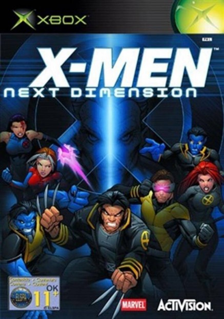 Eredeti Xbox Classic jtk X-Men Next Dimension
