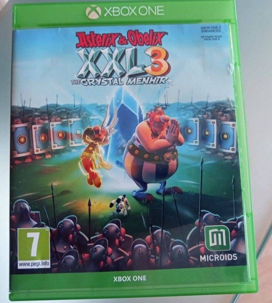 Eredeti Xbox One! Asterix & Obelix - XXL 3 The Crystal Menhir