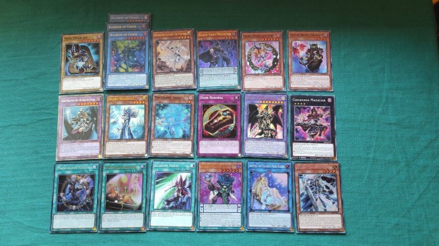 Eredeti Yugioh Spellcaster csomag