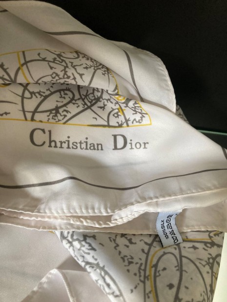 Eredeti! Christian Dior kend Selyem