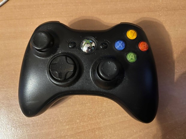 Eredeti, wirelles fekete xbox 360 kontroller elad!