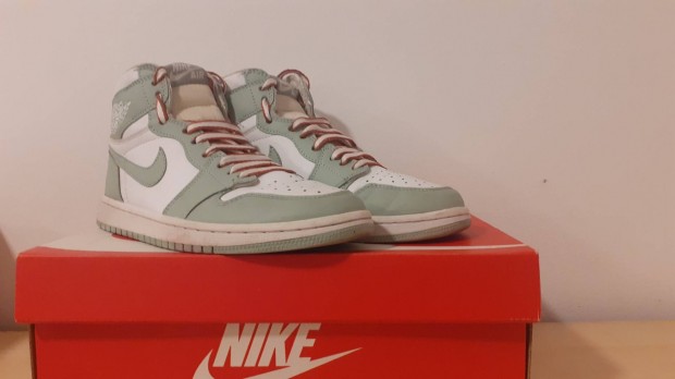 Eredeti air jordan 1 high og seafoam.