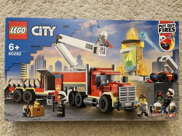 Eredeti dobozban! LEGO City Fire Tzvdelmi egysg (60282)