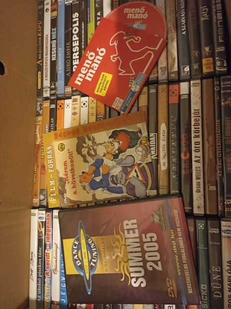Eredeti gyári DVD filmek Műsoros dvd lemezek hibátlan állapot
