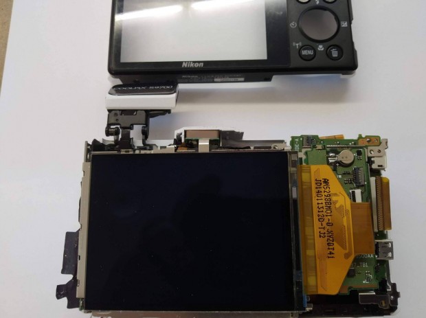 Eredeti gyri Nikon S9700 OLED lcd display kijelz panel original vaku