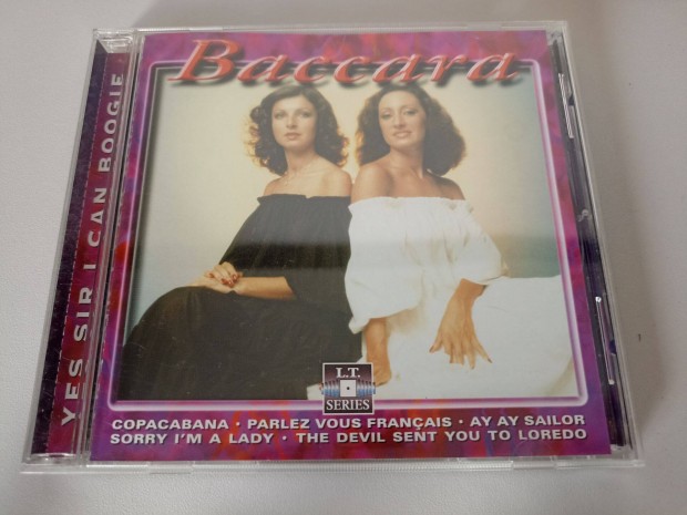 Eredeti gyri cd lemez album Baccara Yes sir i can boogie