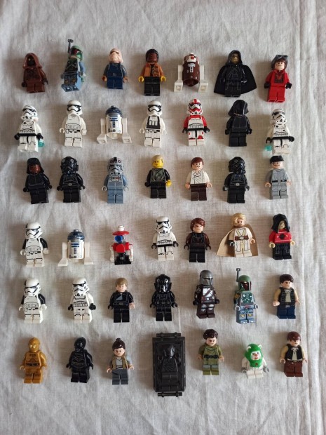 Eredeti lego Star Wars figura csomag egyben elad! 