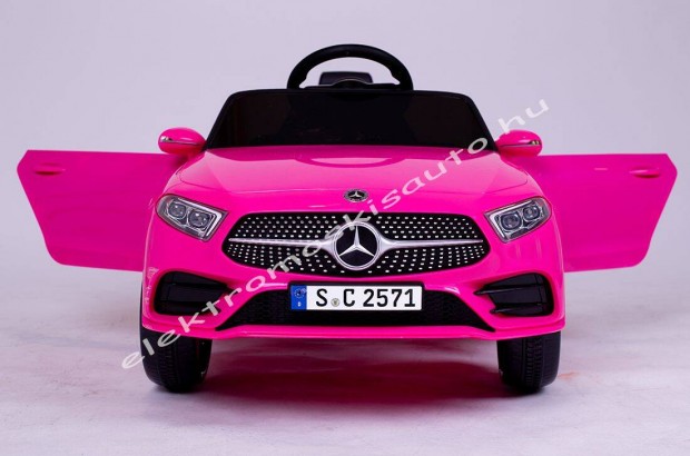 Eredeti licence Mercedes CLS350 Coupe 12V pink 1sz. elektromos kisaut