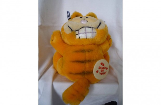 Eredeti retro Garfield 4 db tapad koronggal 1978-1981