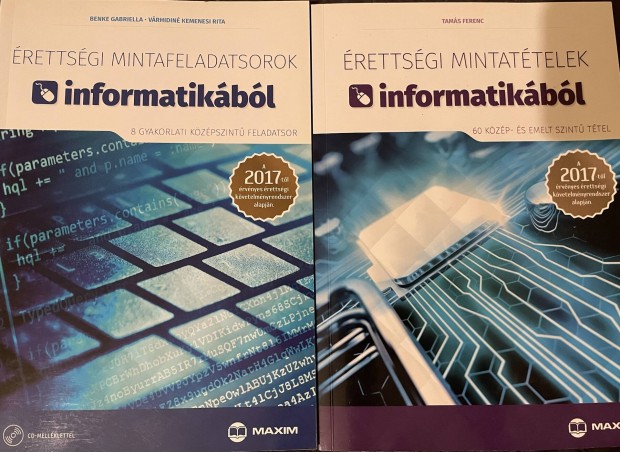 rettsgi mintafeladatsorok, rettsgi mintattelek informatikbl