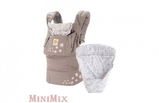 Ergobaby kenguru Galaxy Grey + Infant Insert szkt bett