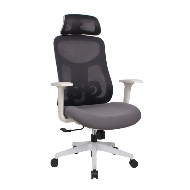 Ergonomikus irodai szk, forgszk, szrke (SK-6023H GREY) hls