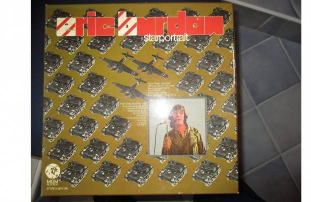 Eric Burdon dszdobozos vinyl hanglemez album elad