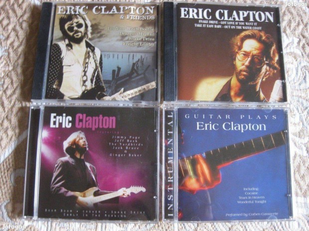 Eric Clapton 4 cd újszerű, karcmentes