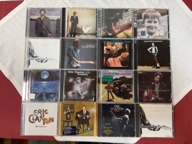 Eric Clapton CD lemezek szp llapotban eladk